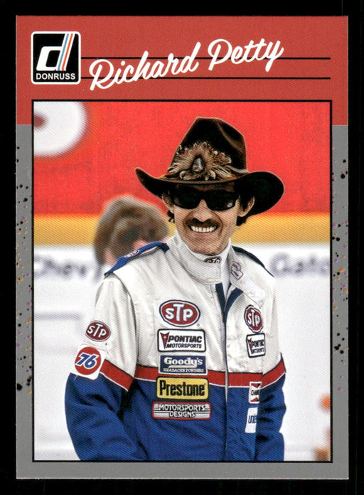 Richard Petty 2023 Panini Donruss Racing Silver Retro 1990 Base Front of Card
