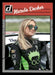 Natalie Decker 2023 Panini Donruss Racing Silver Retro 1990 Base Front of Card