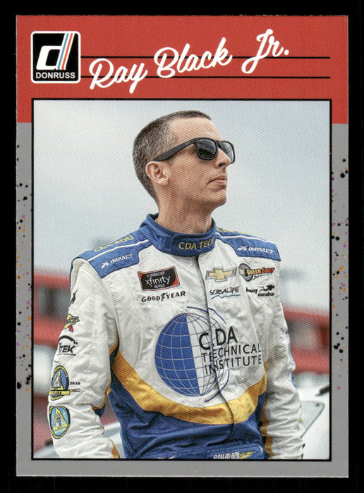 Ray Black Jr. 2023 Panini Donruss Racing Silver Retro 1990 Base Front of Card