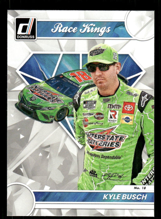 Kyle Busch 2023 Panini Donruss Racing Race Kings Base Front of Card