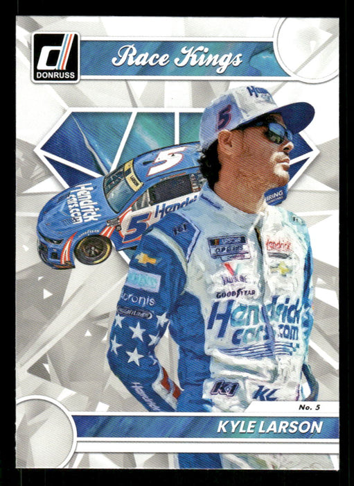 Kyle Larson 2023 Panini Donruss Racing Race Kings Base Front of Card