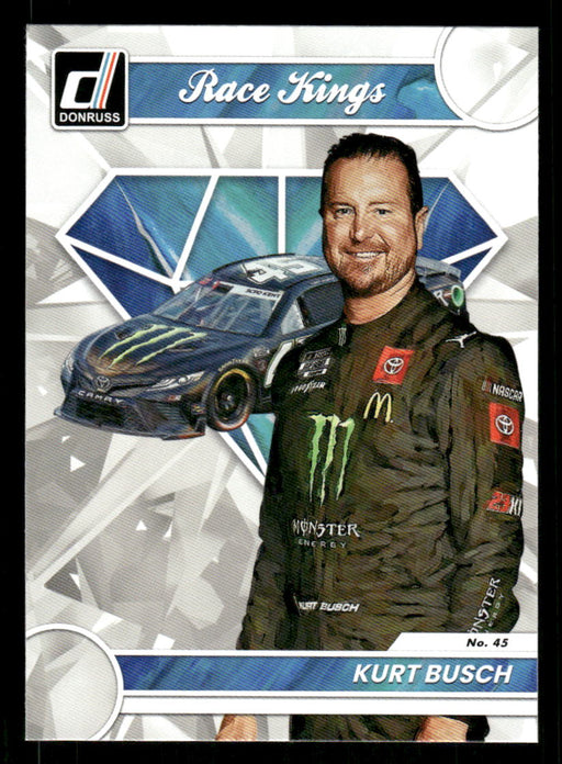 Kurt Busch 2023 Panini Donruss Racing Race Kings Base Front of Card