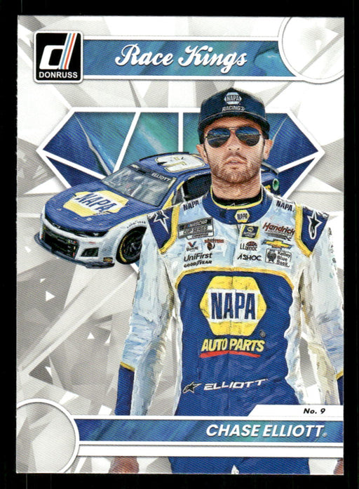 Chase Elliott 2023 Panini Donruss Racing Race Kings Base Front of Card