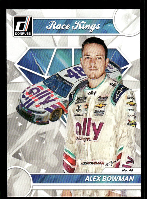 Alex Bowman 2023 Panini Donruss Racing Race Kings Base Front of Card