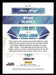 Ryan Blaney 2023 Panini Donruss Racing Race Kings Base Back of Card