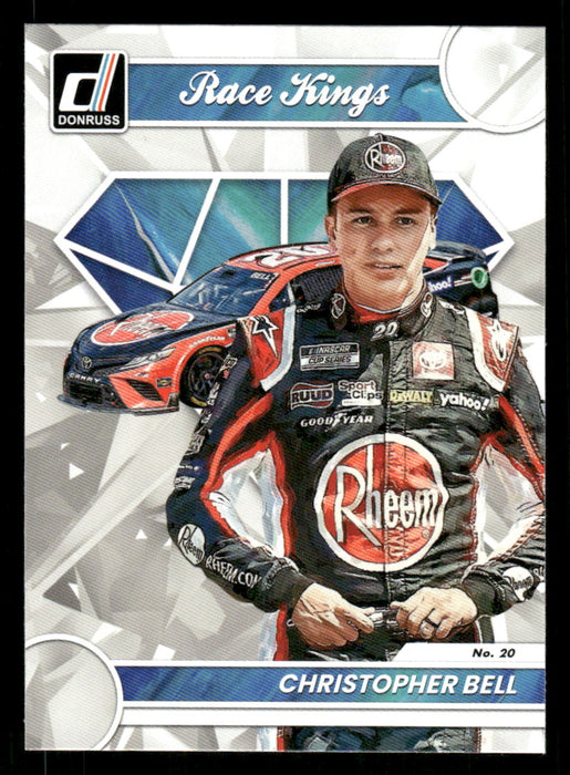 Christopher Bell 2023 Panini Donruss Racing Race Kings Base Front of Card