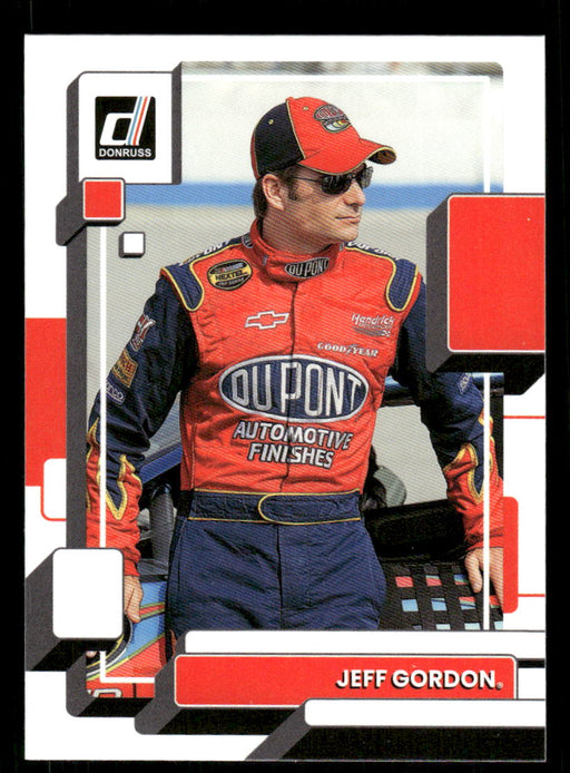 Jeff Gordon 2023 Panini Donruss Racing Drivers Base Front of Card