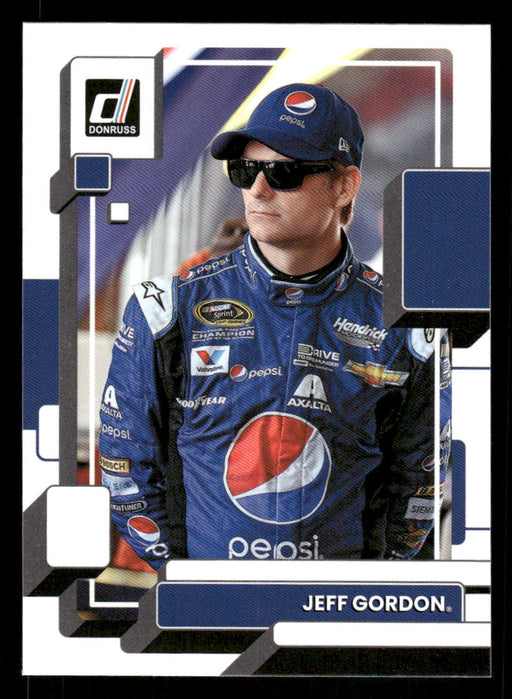 Jeff Gordon 2023 Panini Donruss Racing Drivers Base Front of Card