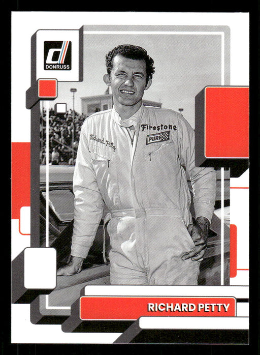 Richard Petty 2023 Panini Donruss Racing Drivers Base Front of Card