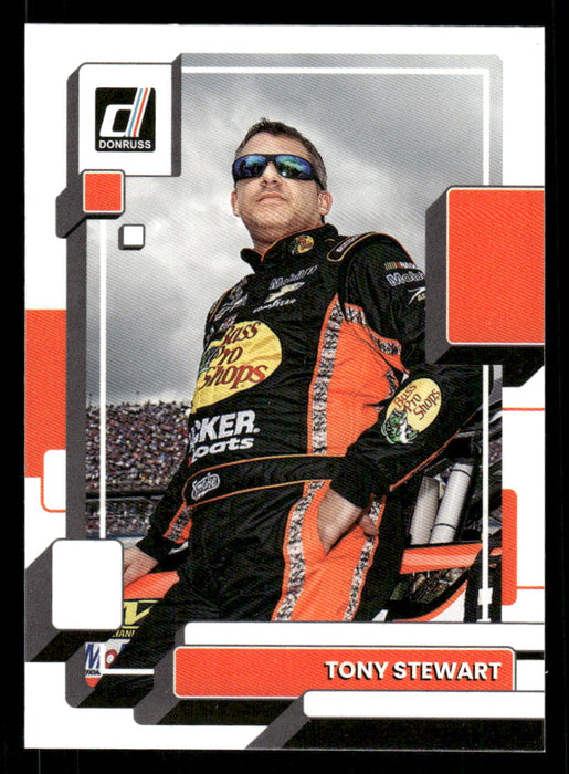 Tony Stewart 2023 Panini Donruss Racing Drivers Base Front of Card