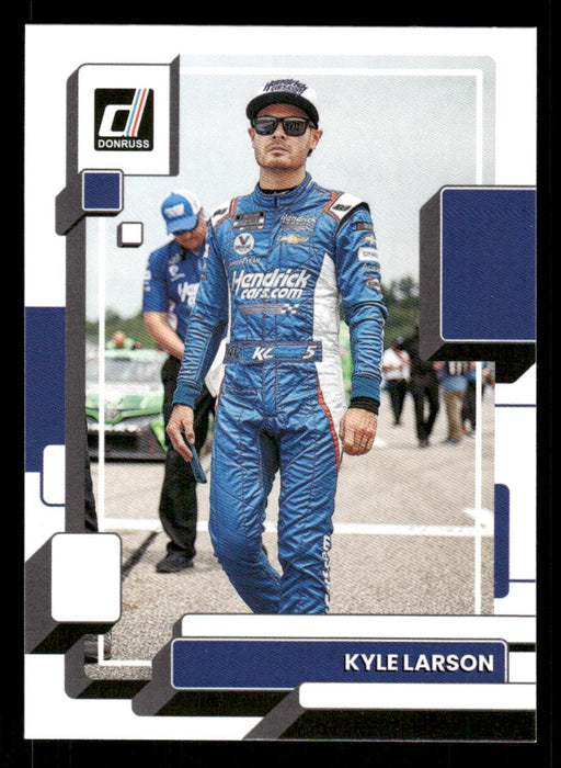 Kyle Larson 2023 Panini Donruss Racing Drivers Base Front of Card