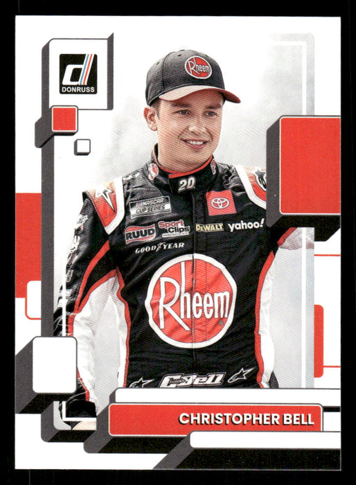 Christopher Bell 2023 Panini Donruss Racing Drivers Base Front of Card