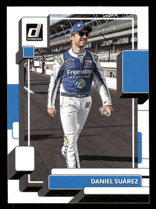 Daniel Suarez 2023 Panini Donruss Racing Drivers Base Front of Card