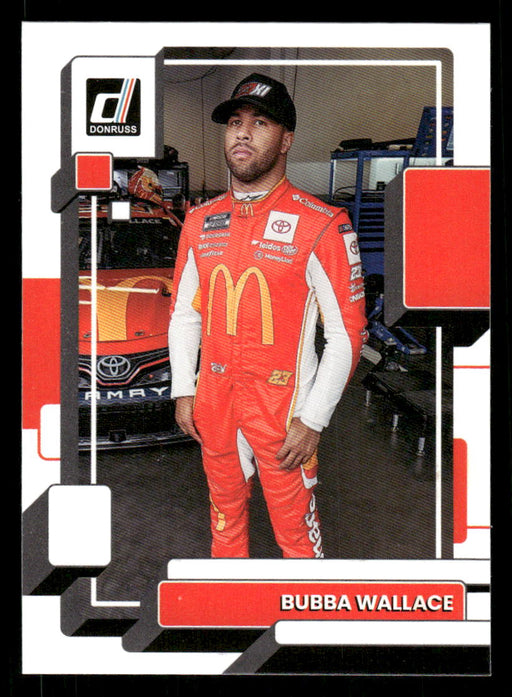 Bubba Wallace 2023 Panini Donruss Racing Drivers Base Front of Card