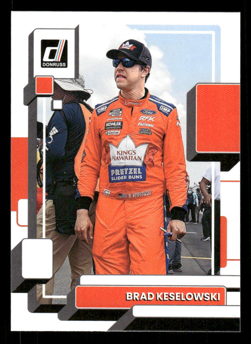 Brad Keselowski 2023 Panini Donruss Racing Drivers Base Front of Card