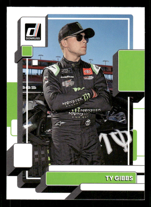 Ty Gibbs 2023 Panini Donruss Racing Drivers Base Front of Card