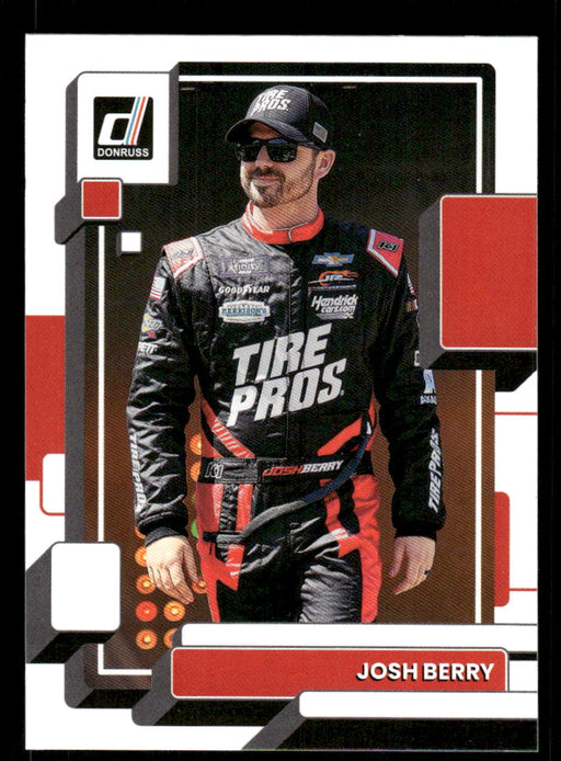 Josh Berry 2023 Panini Donruss Racing Drivers Base Front of Card