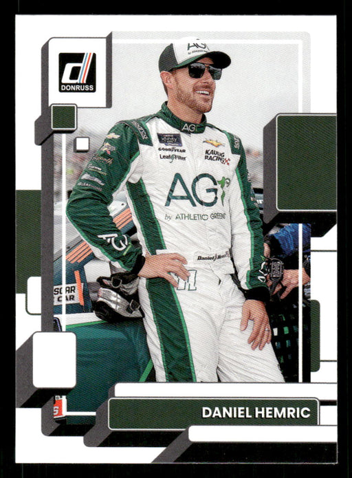 Daniel Hemric 2023 Panini Donruss Racing Drivers Base Front of Card