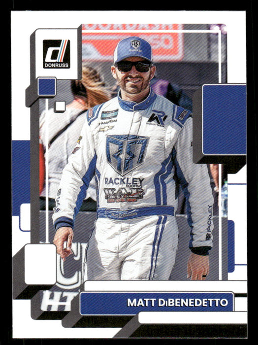Matt DiBenedetto 2023 Panini Donruss Racing Drivers Base Front of Card