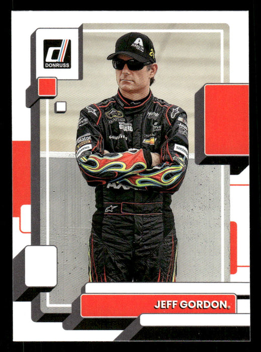 Jeff Gordon 2023 Panini Donruss Racing Drivers Base Front of Card