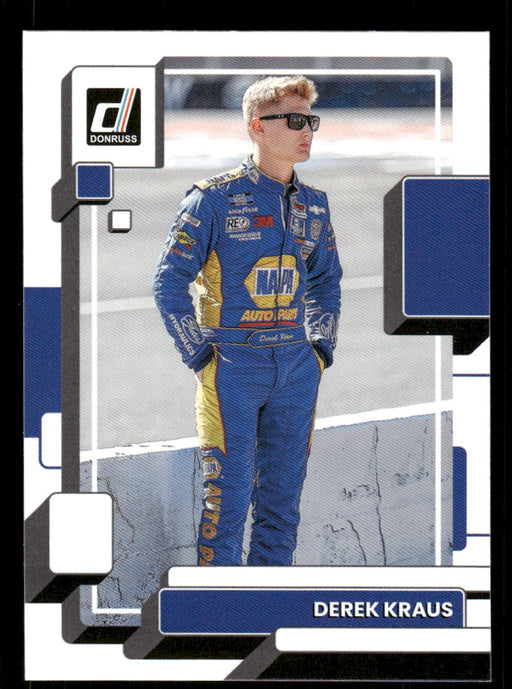 Derek Kraus 2023 Panini Donruss Racing Drivers Base Front of Card