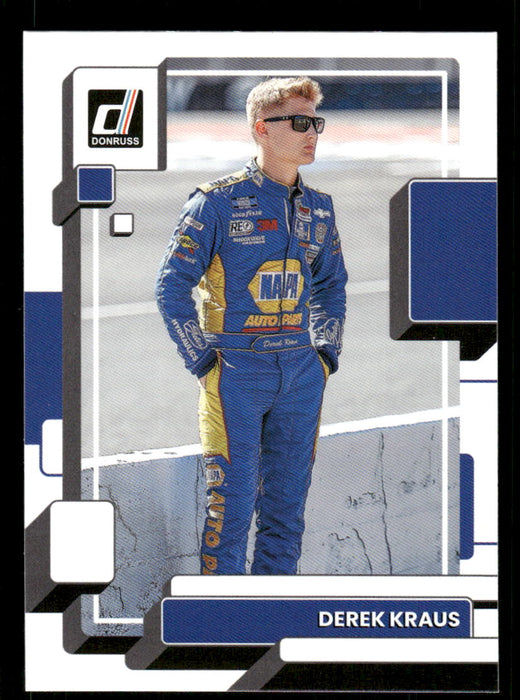 Derek Kraus 2023 Panini Donruss Racing Drivers Base Front of Card