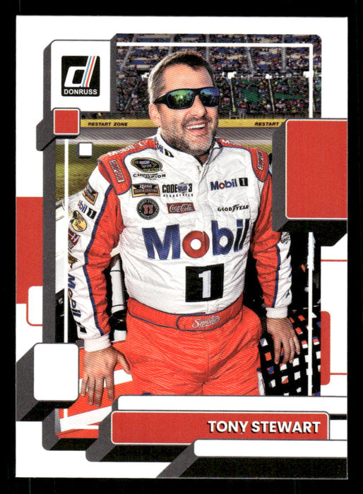 Tony Stewart 2023 Panini Donruss Racing Drivers Base Front of Card