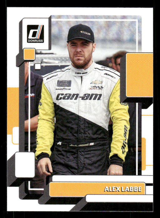 Alex Labbe 2023 Panini Donruss Racing Drivers Base Front of Card