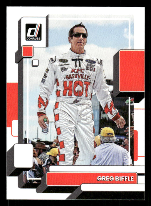 Greg Biffle 2023 Panini Donruss Racing Drivers Base Front of Card