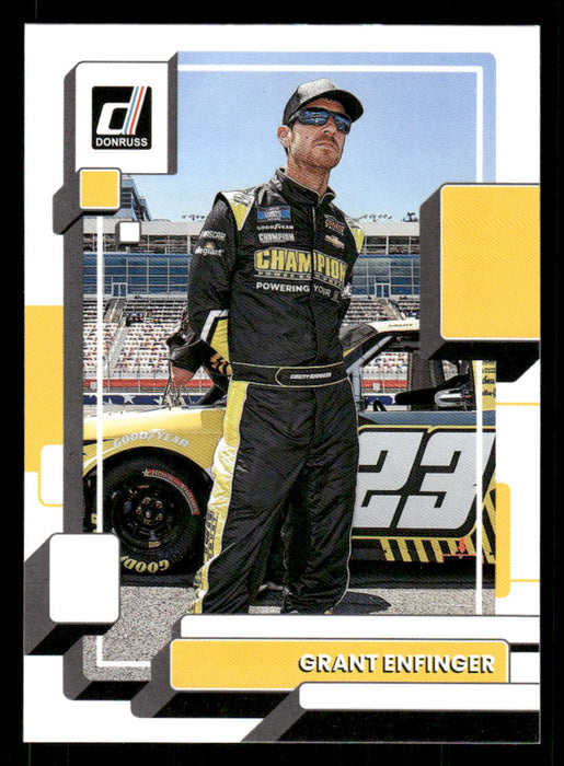 Grant Enfinger 2023 Panini Donruss Racing Drivers Base Front of Card