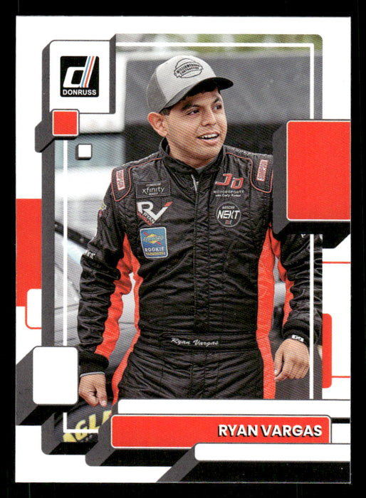 Ryan Vargas 2023 Panini Donruss Racing Drivers Base Front of Card