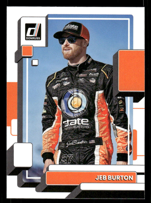 Jeb Burton 2023 Panini Donruss Racing Drivers Base Front of Card