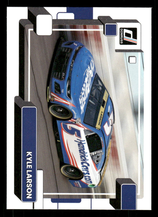 Kyle Larson 2023 Panini Donruss Racing Cars Base Front of Card