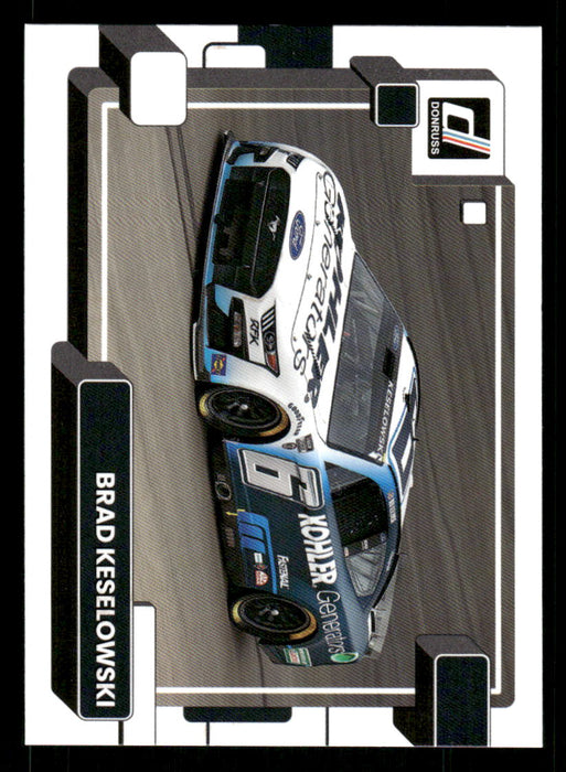 Brad Keselowski 2023 Panini Donruss Racing Cars Base Front of Card