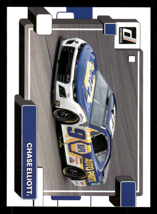 Chase Elliott 2023 Panini Donruss Racing Cars Base Front of Card