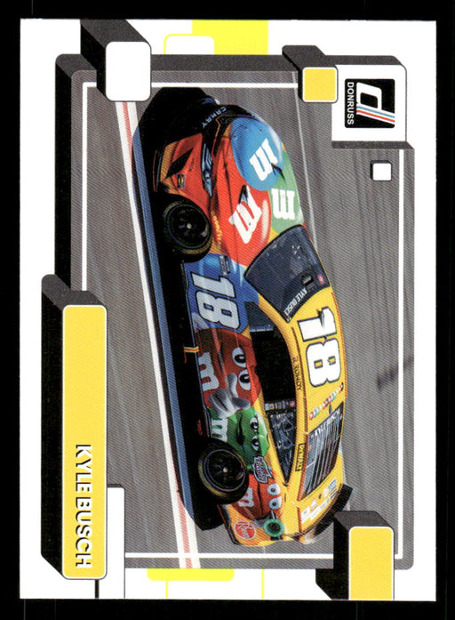 Kyle Busch 2023 Panini Donruss Racing Cars Base Front of Card