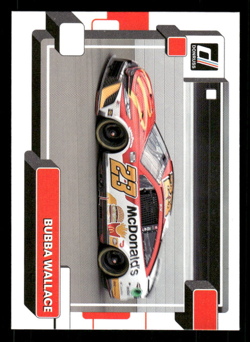Bubba Wallace 2023 Panini Donruss Racing Cars Base Front of Card