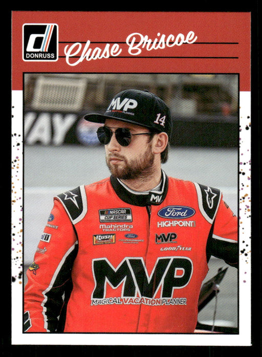 Chase Briscoe 2023 Panini Donruss Racing Retro 1990 Base Front of Card