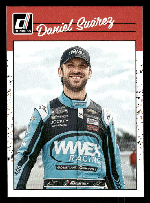 Daniel Suarez 2023 Panini Donruss Racing Retro 1990 Base Front of Card