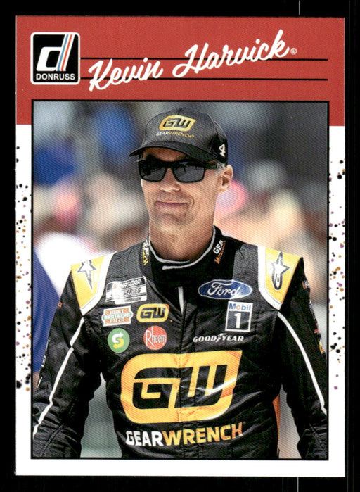 Kevin Harvick 2023 Panini Donruss Racing Retro 1990 Base Front of Card