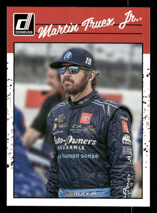 Martin Truex Jr. 2023 Panini Donruss Racing Retro 1990 Base Front of Card