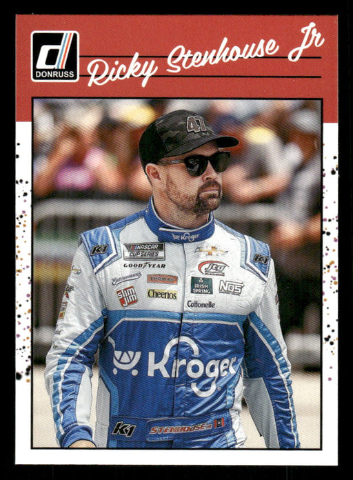 Ricky Stenhouse Jr 2023 Panini Donruss Racing Retro 1990 Base Front of Card