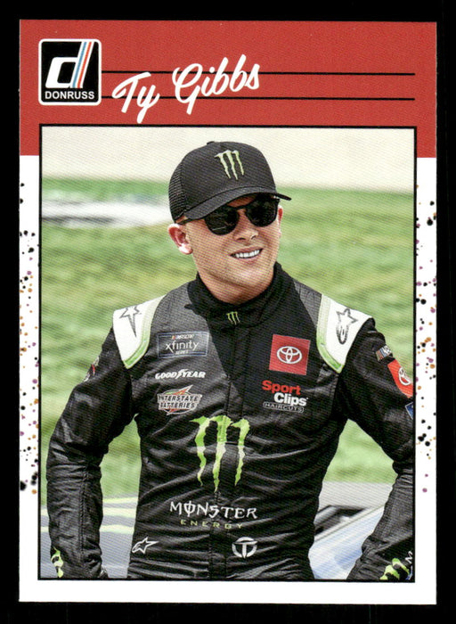 Ty Gibbs 2023 Panini Donruss Racing Retro 1990 Base Front of Card