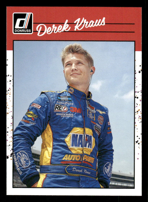 Derek Kraus 2023 Panini Donruss Racing Retro 1990 Base Front of Card