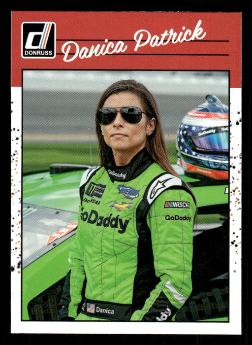 Danica Patrick 2023 Panini Donruss Racing Retro 1990 Base Front of Card