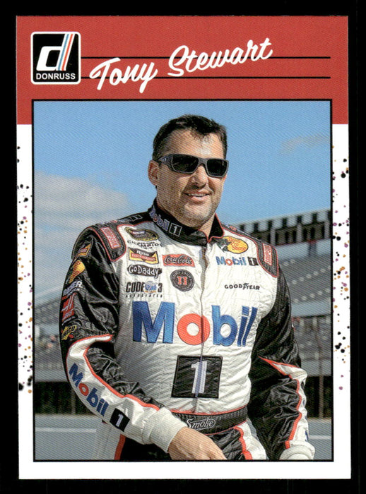 Tony Stewart 2023 Panini Donruss Racing Retro 1990 Base Front of Card