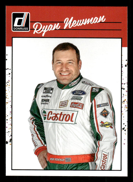 Ryan Newman 2023 Panini Donruss Racing Retro 1990 Base Front of Card