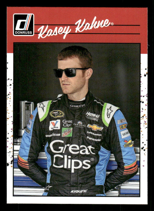 Kasey Kahne 2023 Panini Donruss Racing Retro 1990 Base Front of Card