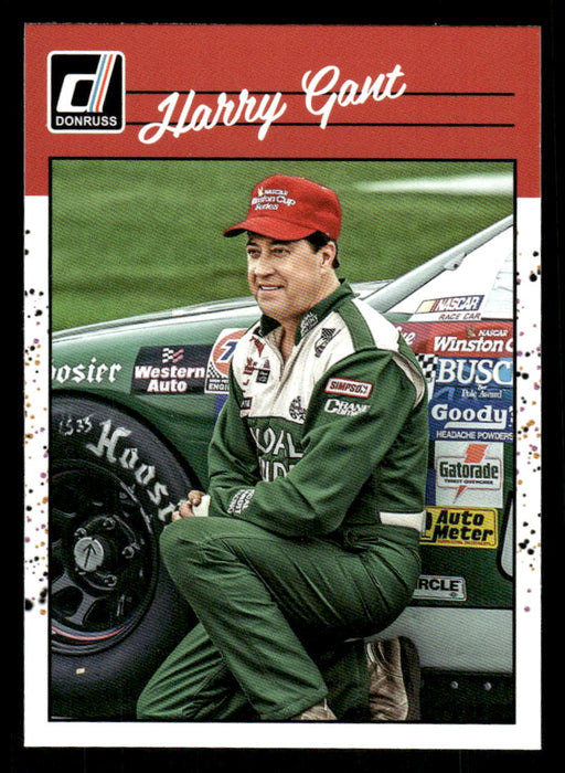 Harry Gant 2023 Panini Donruss Racing Retro 1990 Base Front of Card