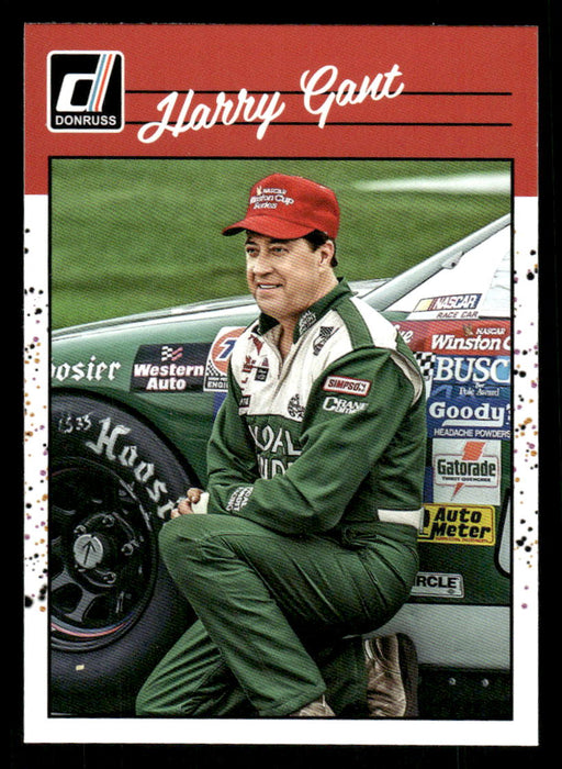 Harry Gant 2023 Panini Donruss Racing Retro 1990 Base Front of Card